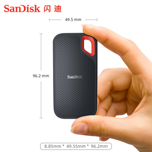 SanDisk 闪迪 Extreme 至尊极速 移动固态硬盘 1TB