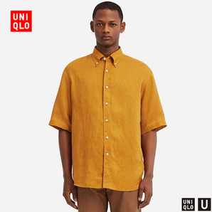  UNIQLO 优衣库 设计师合作款 416554 男款宽松衬衫 