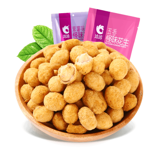洽洽洽洽怪味花生五香味200g2袋