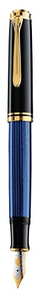 中亚Prime会员： Pelikan 百利金 Souveran帝王 M400 钢笔 蓝条纹 EF尖 1303.35元含税包邮