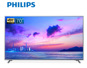 PHILIPS 飞利浦 70PUF6894/T3 70英寸 4K 液晶电视 3949元包邮（需用券）