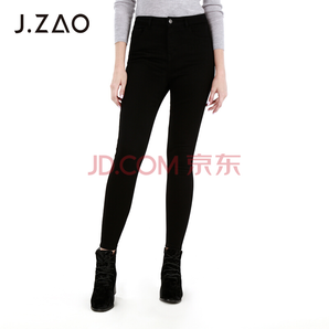 plus：J.ZAO 女士高弹修身小脚牛仔裤 *2件 148.5元（合74.25元/件）