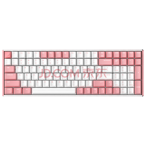 新品首降： IQUNIX F96 粉色版 蓝牙机械键盘 Cherry轴 979元包邮（需用券）