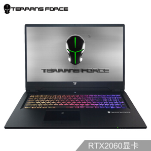 未来人类(Terrans Force)T7光影刺客17.3英寸窄边游戏本(i7-8750H RTX2060 16G 512G固态+1T FHD144Hz WIN10)