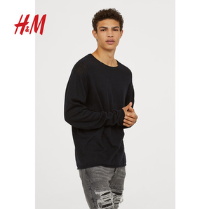 H&M DIVIDED  男士针织衫 75元
