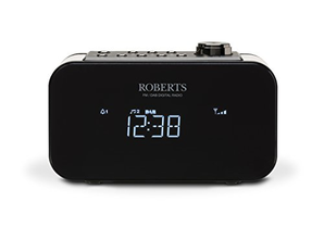 Roberts Radio ORTUS2BK DAB/DAB+/FM 闹钟收音机  含税直邮到手约￥613.54