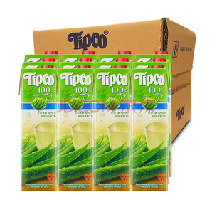 限地区： TIPCO 泰宝 芦荟葡萄汁100%果汁 1L*12瓶