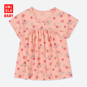 婴儿/幼儿 圆领T恤(短袖)  优衣库UNIQLO 39元