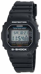 CASIO 卡西欧 G-SHOCK DW5600E-1V 经典电子手表 