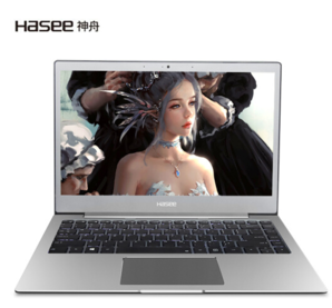HASEE 神舟 优雅 X3D1 13.3英寸笔记本电脑（赛扬3867U、8G、256G、72%） 2198元包邮