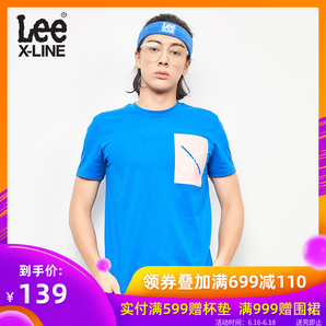 Lee 李 X-LINE L319211RF 男士T恤