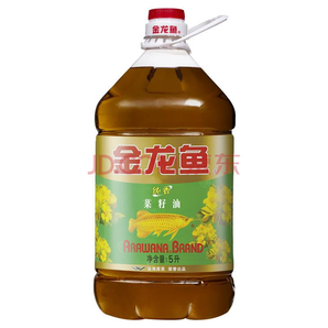金龙鱼 食用油  醇香（纯香）菜籽油5L