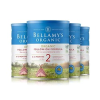移动专享： BELLAMY‘S 贝拉米 有机婴儿奶粉 2段 900克 4罐 660元包邮包税（合165元/罐）