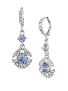 Givenchy 纪梵希 Faceted Crystal Drop Earrings  耳环