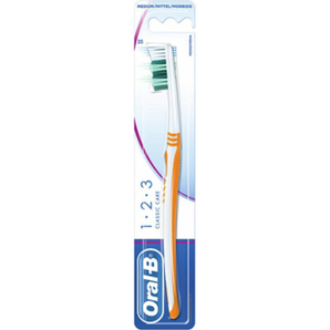Oral-B 欧乐-B 经典护理保健牙刷1支 颜色随机