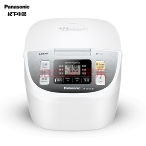 松下（Panasonic）4.2L电饭煲 电饭锅 备长炭厚锅 智能烹饪 可预约 SR-DC156-N
