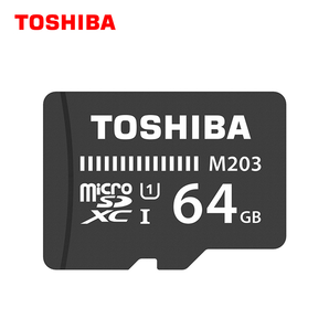 TOSHIBA 东芝 M203 microSD存储卡 64GB 39.9元包邮