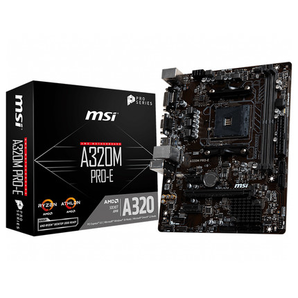 AMD 速龙 200GE盒装CPU 搭 微星 A320M PRO-E 主板 套装