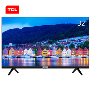 TCL 32F6B 32英寸 高清蓝光平板 窄边液晶电视机（黑色）