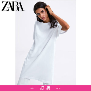 ZARA 新款 女装 纽扣饰连衣裙 04873177250