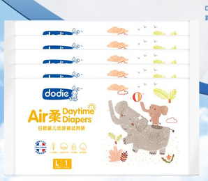 Dodie Air 柔 婴儿纸尿裤 L5片