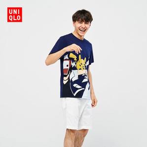 优衣库  男装/女装 (UT) UTGP2019 Pokemon 印花T恤(短袖) 422048