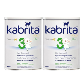 荷兰Kabrita 佳贝艾特羊奶粉3段（ 1-3岁）800g 两罐装 新旧版随机