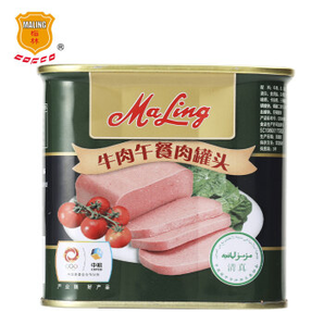 MALING 梅林 牛肉午餐肉罐头 340g