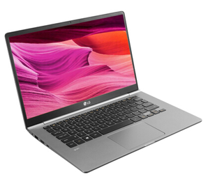 PLUS会员！ LG gram 14Z990-V.AA75C 14英寸笔记本电脑（i7-8565U、8GB、512GB、雷电3）深邃银
