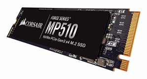 CORSAIR 美商海盗船 FORCE 系列 MP510 960GB NVMe PCIe Gen3 x4 M.2 SSD 固态存储器, 高达3,480MB/s 含税到手约1500元