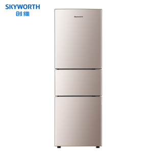 创维(SKYWORTH) D19B 191升三门冰箱 小冰箱 中门软冷冻 节能静音三门电冰箱