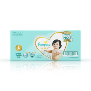 Pampers 帮宝适 一级系列 婴儿纸尿裤 L120片 *2件 388.7元包邮（合194.35元/件）