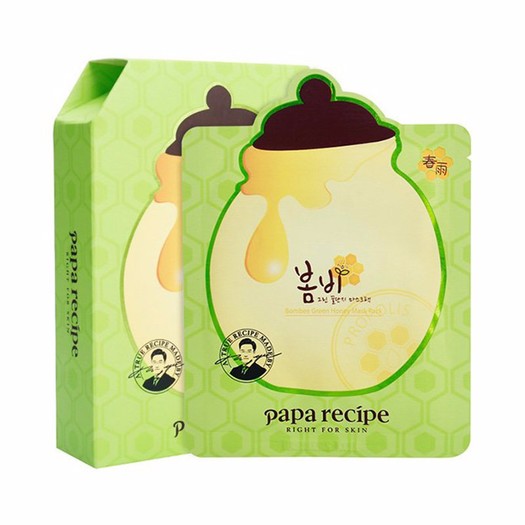 Papa recipe 春雨绿蜂蜜胶原蛋白牛油果面膜 25g*10