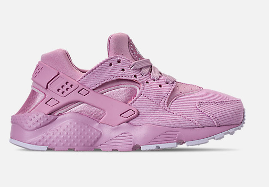 nike耐克huarachese大童款华莱士粉色休闲鞋