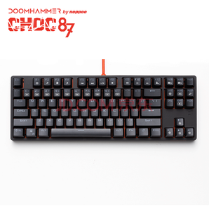 noppoo CHOC 87键 机械键盘 Cherry红轴199元包邮（需用券）