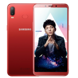 历史低价： SAMSUNG 三星 Galaxy A6s 智能手机 锦鲤红 6GB 128GB 1299元包邮