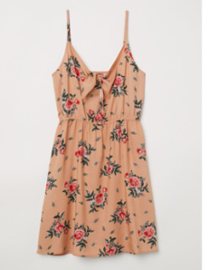 4号：H&M DIVIDED  女士沙滩连衣裙 65元