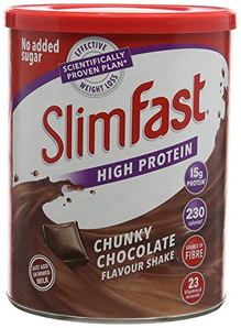 爆料有奖！SlimFast 替代饮食奶昔Powder Shake Chunky巧克力 450g  含税到手约64元