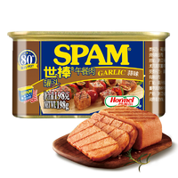 SPAM 世棒 午餐肉罐头 蒜香口味 198g
