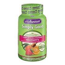Vitafusion Simply Good 女性复合维生素软糖 水果果汁口味 120粒 prime凑单到手约92.5元