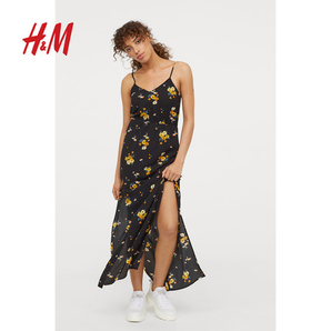 4日10点： H&M DIVIDED   女款长连衣裙 70元包邮
