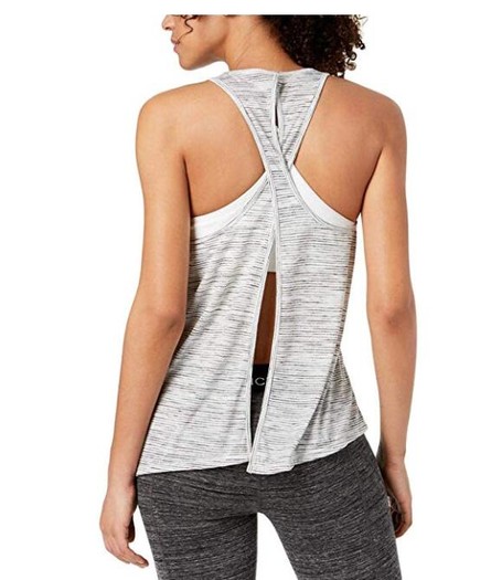 爆料有奖calvinklein女士背部交叉不对称背心pulseheatherxxl码prime