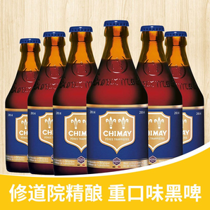 Chimay 智美 蓝帽 精酿啤酒 330ml*6瓶