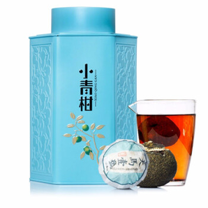 壹羽仟茶 新会小青柑 普洱茶熟茶 500g