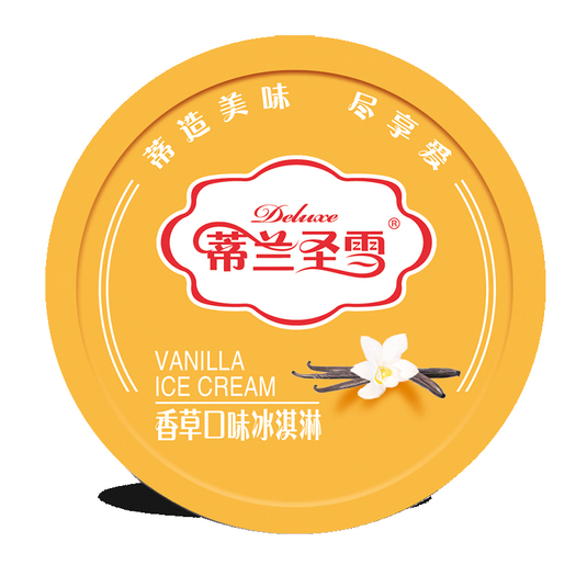 mengniu蒙牛蒂兰圣雪香草口味冰淇淋245g