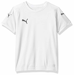 爆料有奖！PUMA 男士 Liga Jersey Jr Puma 白色短袖T恤 prime凑单到手约80.5元