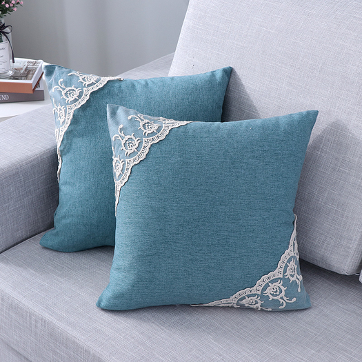 简约现代沙发枕套四季通用防滑布艺