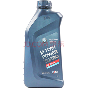 BMW 宝马 全合成机油 M TwinPower Turbo 0W-40 A3/B4 SN 1L *2件 120.2元（合60.1元/件）