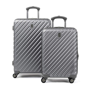 Travelpro Citadel 豪华 20 英寸和 24 英寸硬壳拉杆行李箱套装