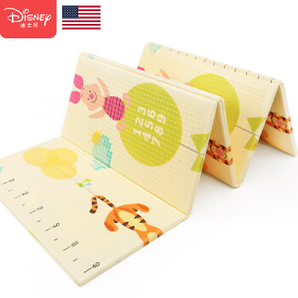  PLUS会员： Disney 迪士尼 宝宝折叠爬爬垫 XPE双面 150*200*1 58元包邮（需用券）